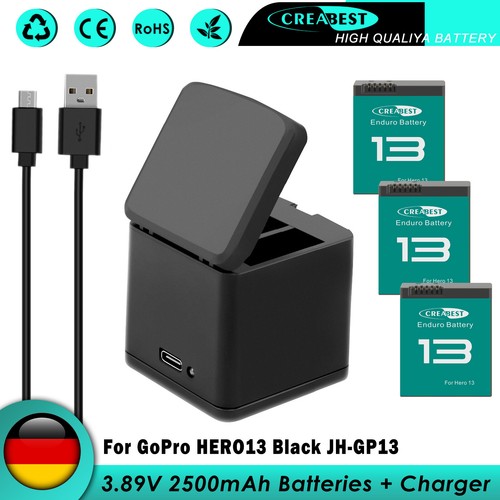 Batteria per gopro - 3x, 13
