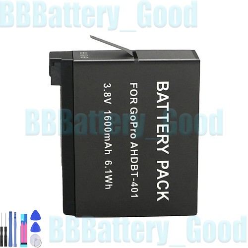 Batteria 1600mah per - , gopro