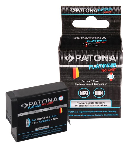 Batteria compatibile con gopro - batteria,