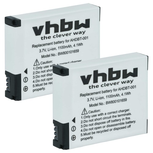Batterie pour gopro hero - batterie, hd