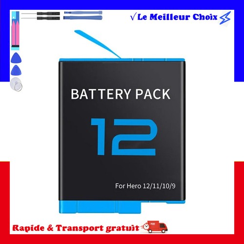 Batteria fotocamera per gopro - batteria,